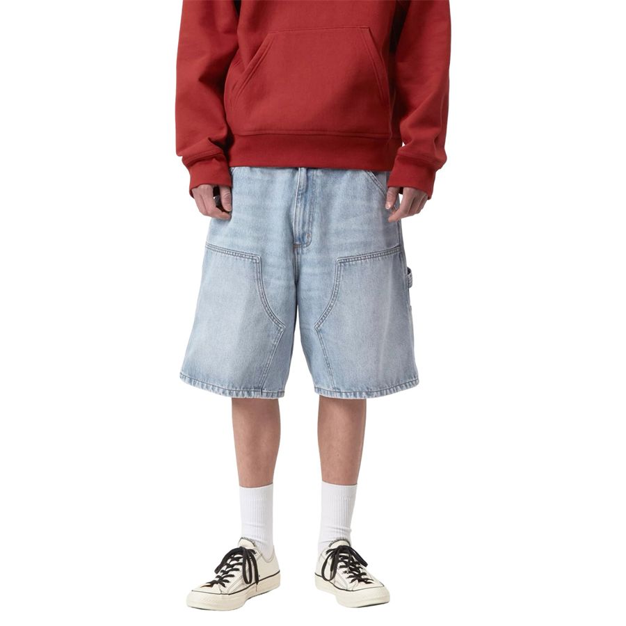 Double Knee Short short in jeans da uomo Carhartt WIP | I03486701WU